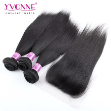 Brazilian Straight Hair with Closure